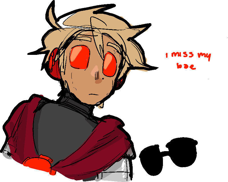 bonnybrainz's tweet photo. DONT MIND THAT ITS ASS AND THE COLORS ARE QUESTIONABLE…I WUZNT COOKING LIKE THAT THESE ARE PROTOTYPES 💔
#davebot #homestuck #davestrider https://t.co/m3SEQDDVv6
