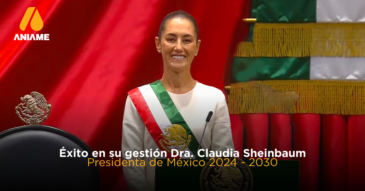 La Asociación Nacional de #Industriales de #Aceites y #MantecasComestibles felicita a la Dra. Claudia Sheinbaum Pardo por convertirse en la primera #Presidenta en la historia de México. ¡Enhorabuena! 🇲🇽