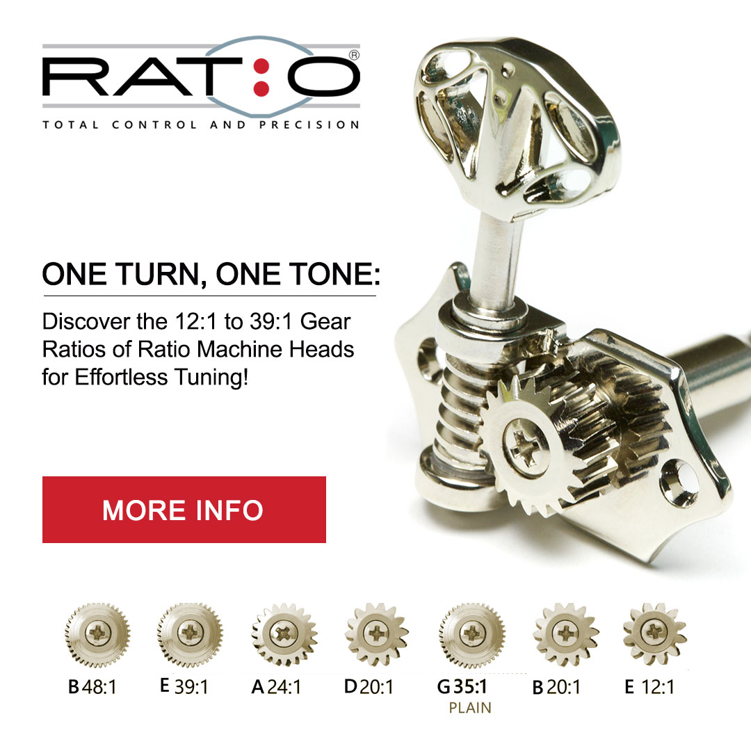 GraphTechGuitar's tweet photo. Elevate Your Sound: Ratio Machine Heads Provide Total Tuning Control with Specific Gear Ratios for Each String!
๐ https://t.co/rlueadg9bS
#GuitarTuning #GearRatios #TuningControl #MusicAccessories #StringInstrument #GRAPHTECHGUITARLABS #guitar #guitarist https://t.co/sVIk9xeZln