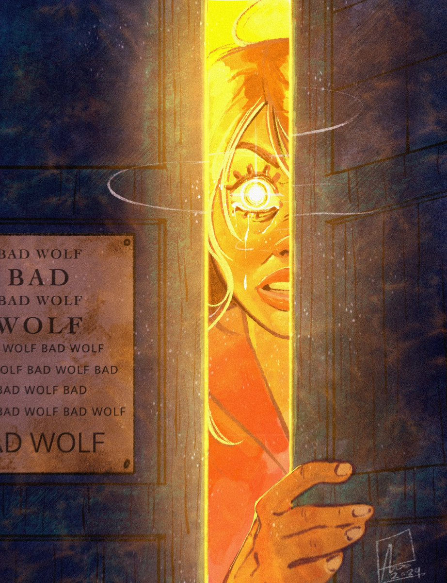 aluvsblu's tweet image. I am the face of love’s rage. #BadWolf #DoctorWho