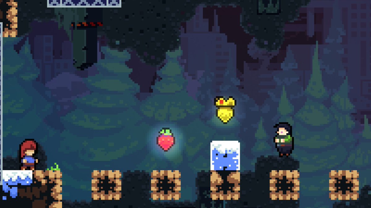 Donker19TB's tweet photo. Here on parkour mountain, NO ONE chooses to jump for the golden berry... https://t.co/diNXmLyvSy
