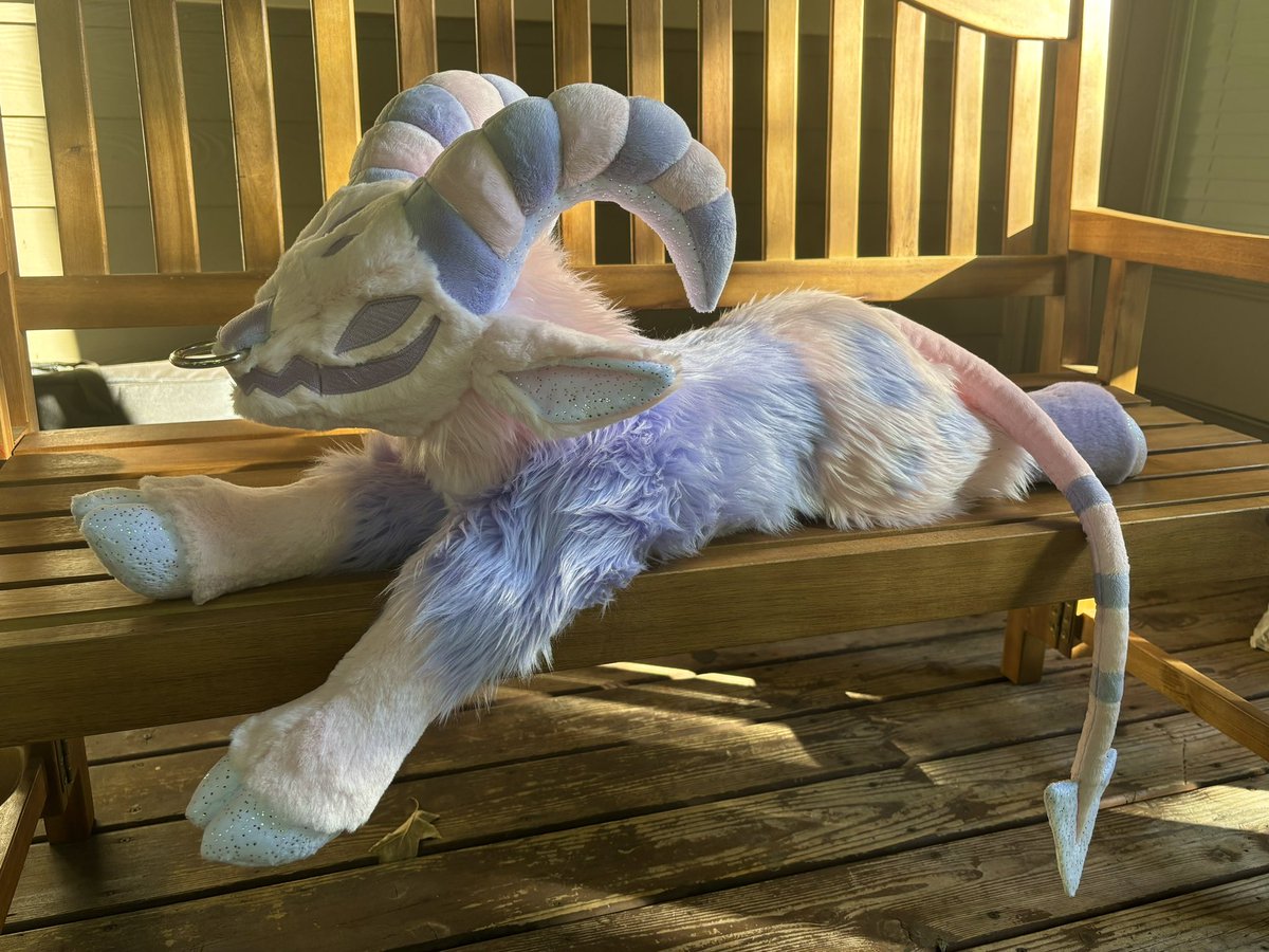 CirquellCurios's tweet photo. A pastel Jack-o-lantern demon has been summoned! I’ll post some better pics tomorrow, but I couldn’t wait to show them off! 

They will be available for adoption Sunday 10/6 at 5pm pst along with 3 other premades! https://t.co/ooS1lHWYwS