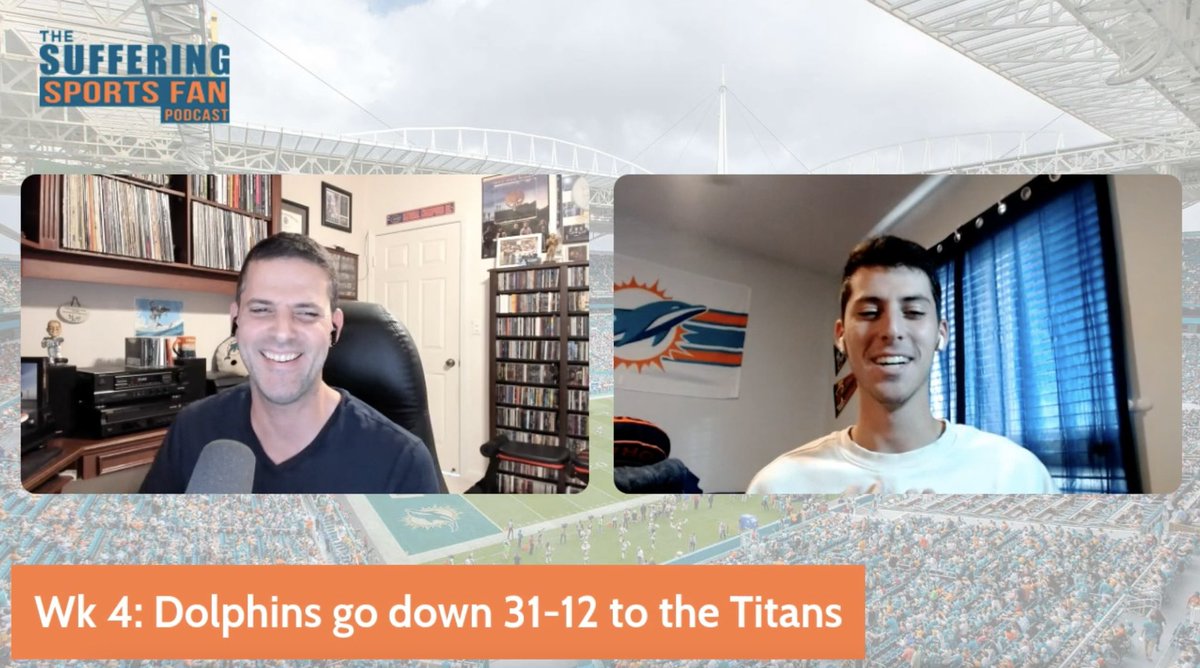 The #MiamiDolphins get embarrassed at home on Monday Night, losing to the #TennesseeTitans 31-12.  Now sitting at 1-3 and with #Tua still out for two more games, what can Mike McDaniel come up with?

youtu.be/01xLzbHqdio?si…

<a href="/RoieAvin/">Roie Avin</a> <a href="/_adamavin/">Adam Avin</a> #tyreekhill