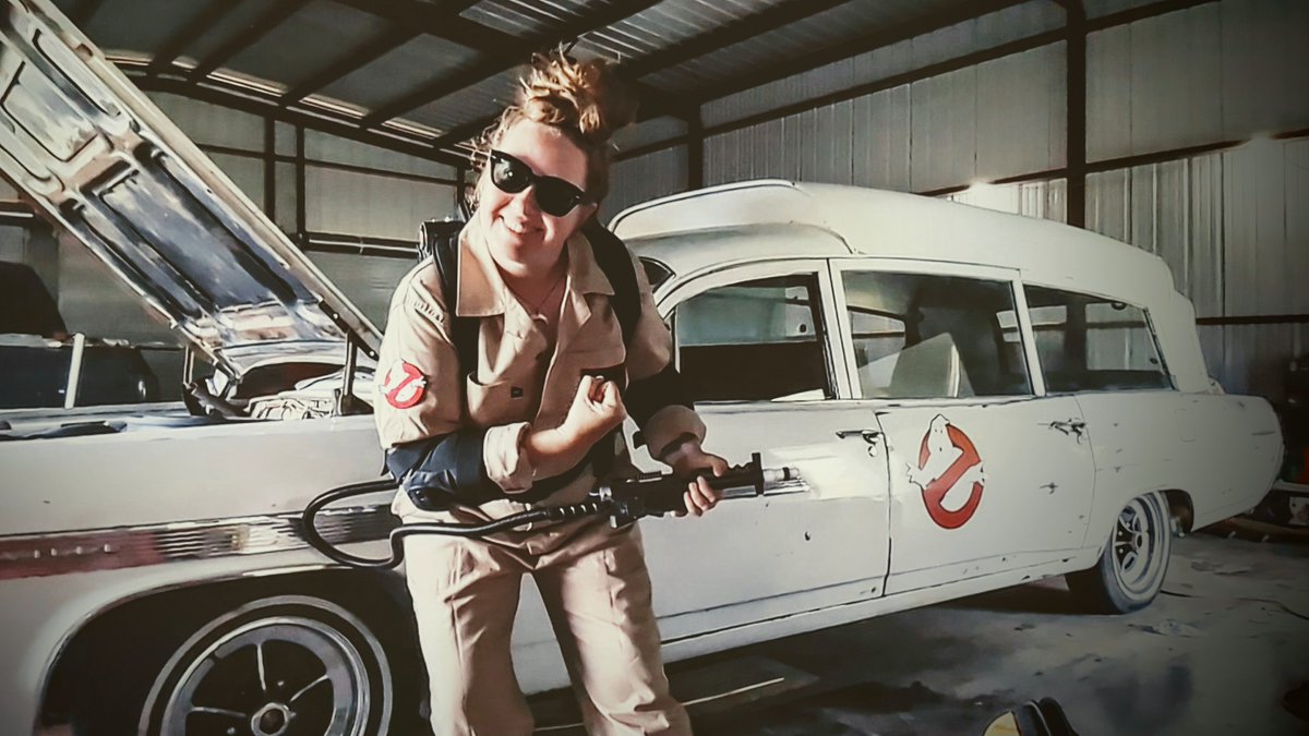 AshesTerrible's tweet image. WHO THE FUCK YOU GUNNA CALL???Bro not me my ecto still ain't road legal 🤣🤣🤣 sorry your house has to stay haunted. 
#ghostbusters #ecto1 #oldcar #hearse