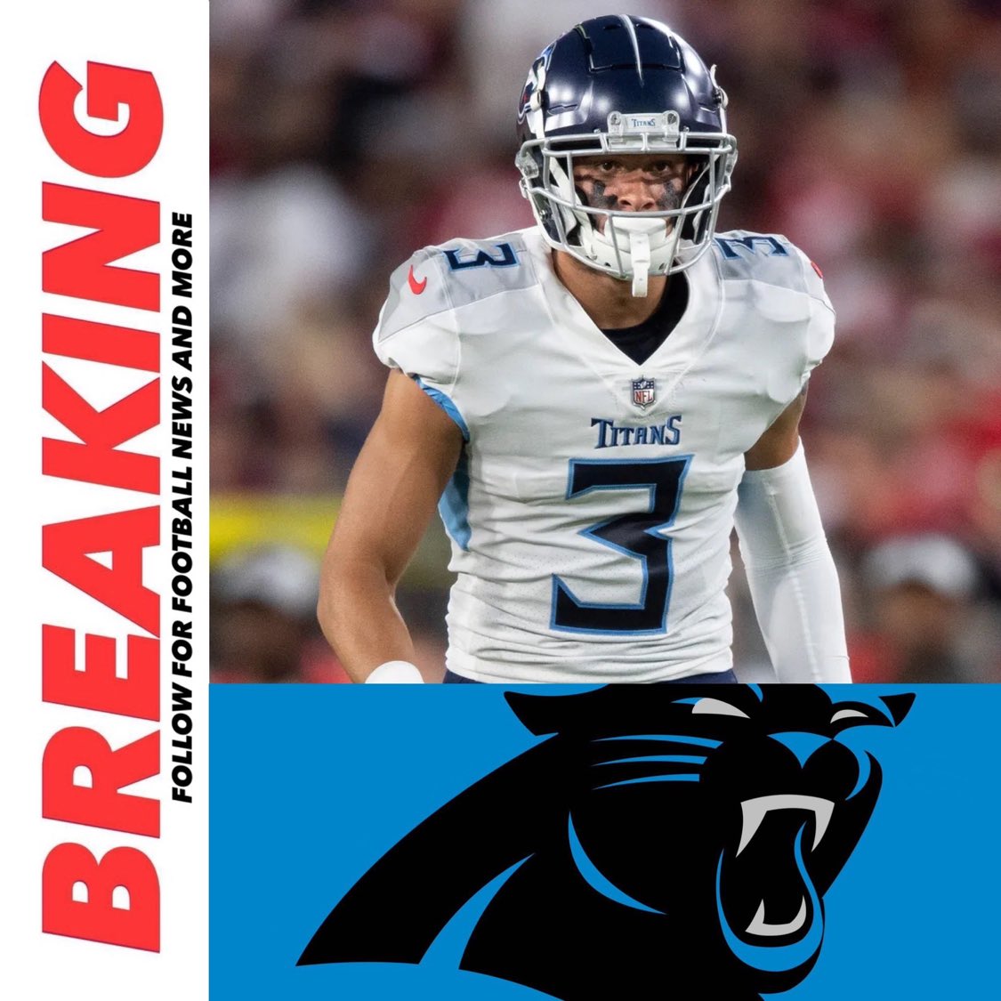 MrSportsUpdate0's tweet photo. The #Panthers are signing free agent cornerback Caleb Farley https://t.co/5uUEOrLu6e