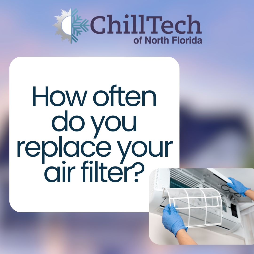 Chilltechnf's tweet image. 🚨Friendly reminder from ChillTech: Make sure to replace your AC filter every 1-3 months! Factors like usage, pets, and air quality play a big role. 🏠❄️

 #ChillTechTips #AirQuality #ACMaintenance #Chilltech