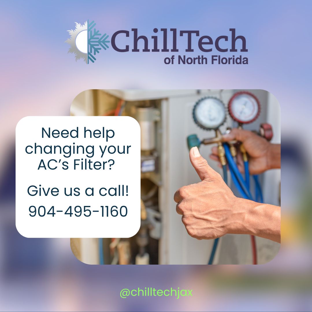 Chilltechnf's tweet image. 🚨Friendly reminder from ChillTech: Make sure to replace your AC filter every 1-3 months! Factors like usage, pets, and air quality play a big role. 🏠❄️

 #ChillTechTips #AirQuality #ACMaintenance #Chilltech