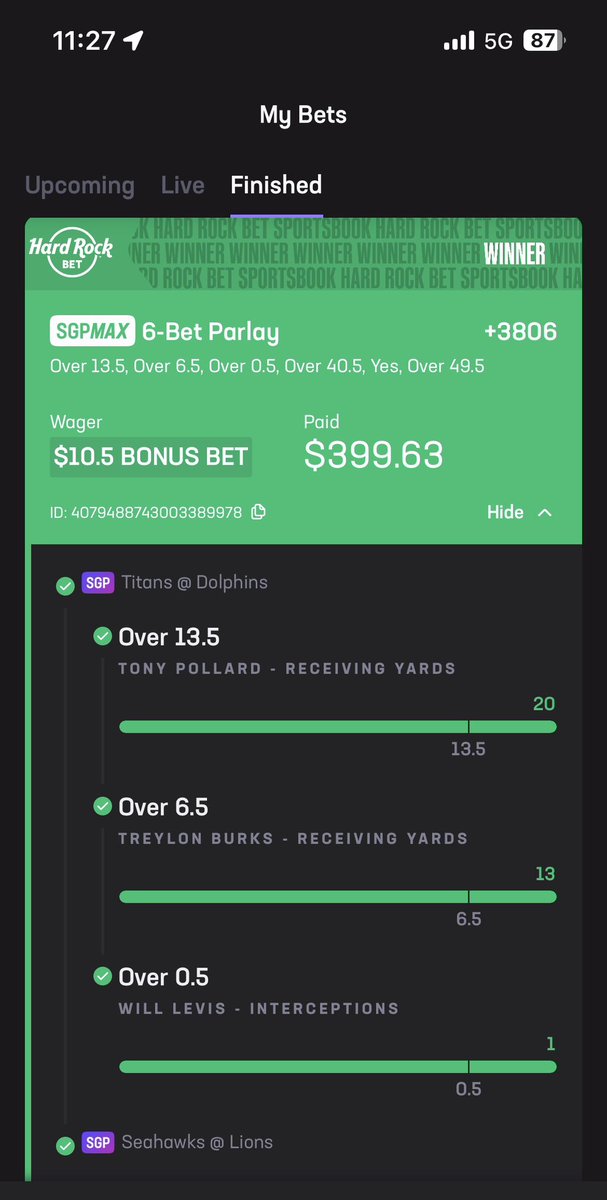 OregonNews_'s tweet photo. @HardRockBet Off the bonus bet!! https://t.co/sz1aZPtusP