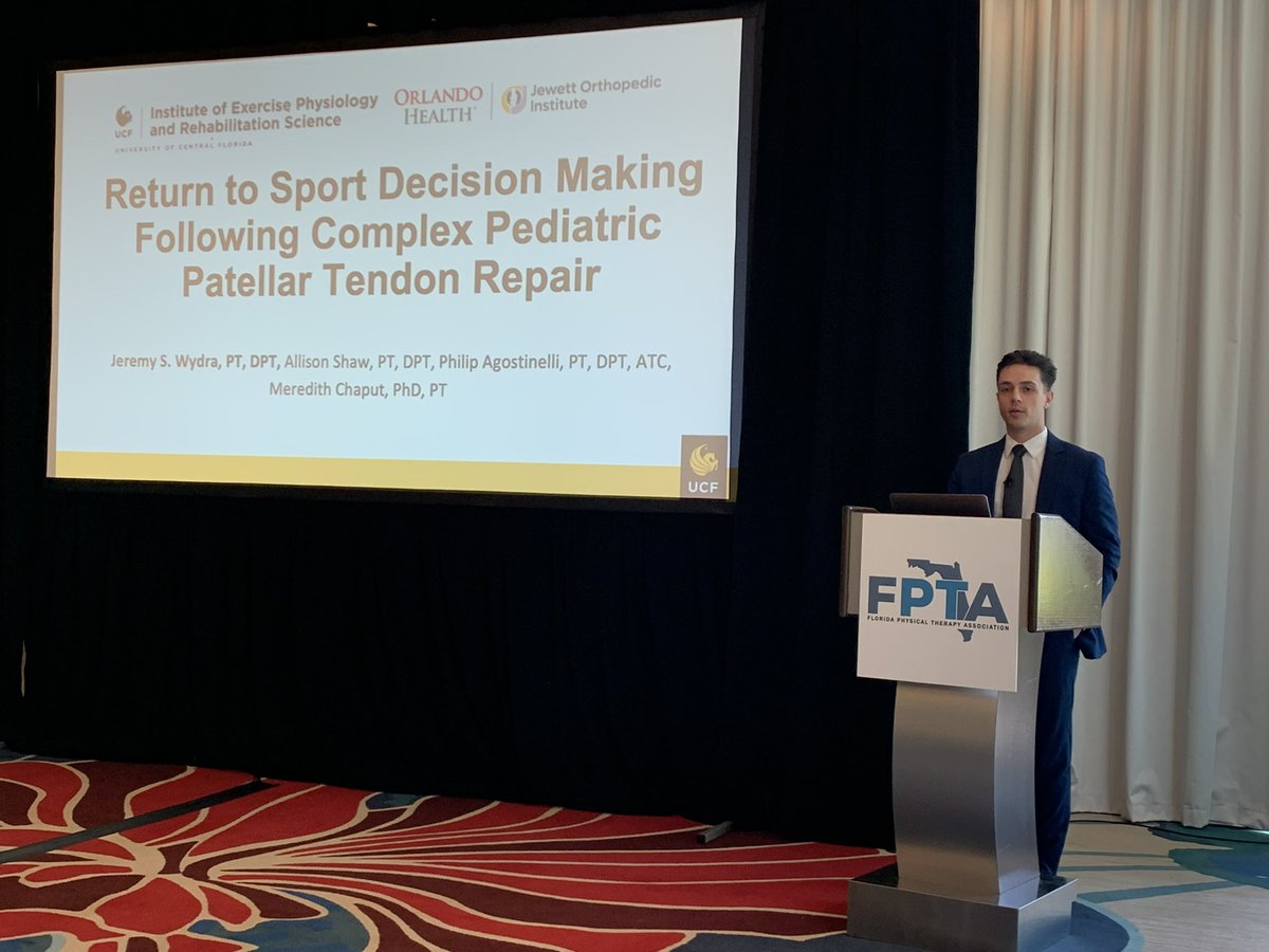 Meredith Chaput, PhD, DPT, SCS (@meredithchaput) on Twitter photo Recently <a href="/UCF_CNSlab/">UCF CNS Lab</a> students Kylie McGlone (Undergrad Kines), Gaston Dudley (Undergrad Psych) and Jeremy Wydra (PhD) presented their research at the Florida Physical Therapy Association meeting. Huge thanks to the whole mentorship team in supporting my “Cognition” crew! 🔥 Recently <a href="/UCF_CNSlab/">UCF CNS Lab</a> students Kylie McGlone (Undergrad Kines), Gaston Dudley (Undergrad Psych) and Jeremy Wydra (PhD) presented their research at the Florida Physical Therapy Association meeting. Huge thanks to the whole mentorship team in supporting my “Cognition” crew! 🔥