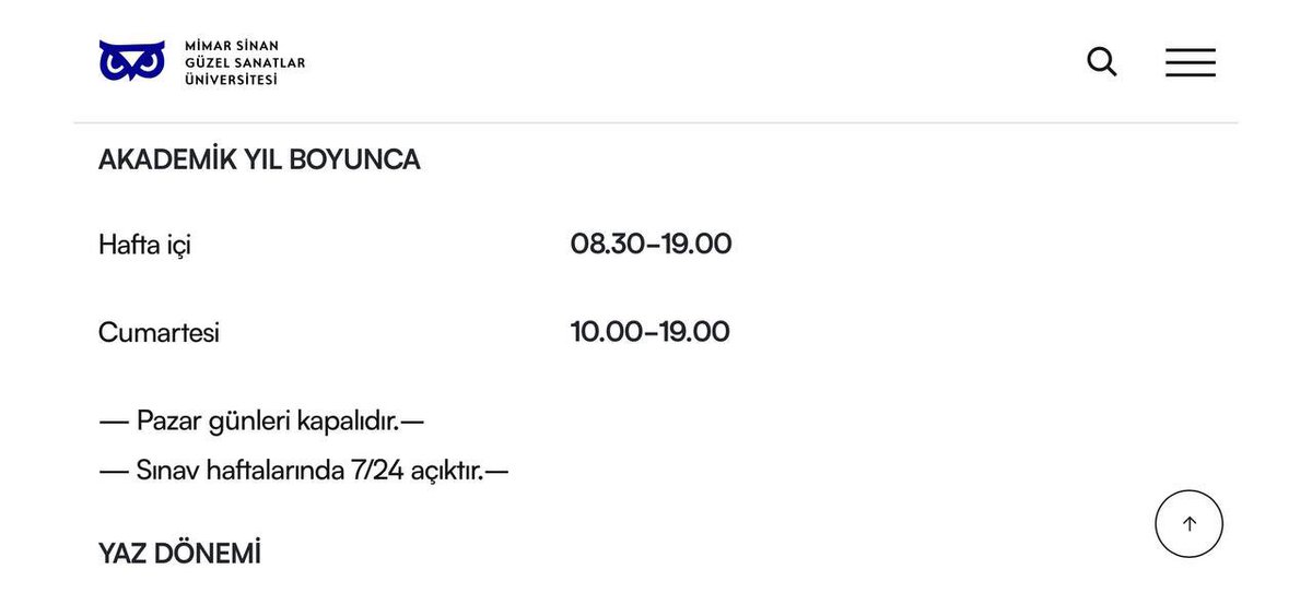 🔴MSGSÜ Fındıklı Yerleşkesi'nde bulunan ve 7-24 hizmet vereceği söylenen fakat 22.00’da kapanan ‘akademi kütüphanesi’nin bu dönem 19.00’da kapanacağı okulun sitesinden duyuruldu.

Üniversiteliler olarak kapanan kütüphaneler istemiyoruz!

#msgsü