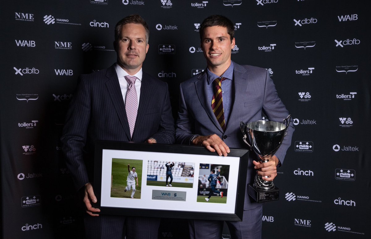 Making an impact. 👊

Justin Broad is the 2024 Media Player of the Season sponsored by Wentworth Alexander Insurance Brokers. 🏆