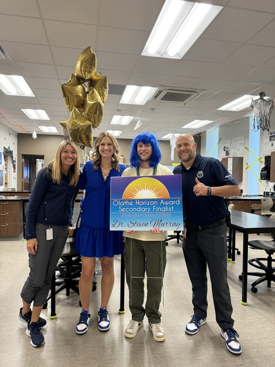 We are so excited to announce our Secondary 2025 Kansas Horizon Award Nominee Dr. Steven Murray! Congratulations Dr. Murray!