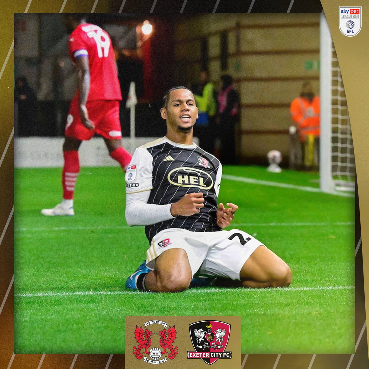 OfficialECFC's tweet image. 🦊 Our fox in the box with his first pro goal 😍

#ECFC #SemperFidelis