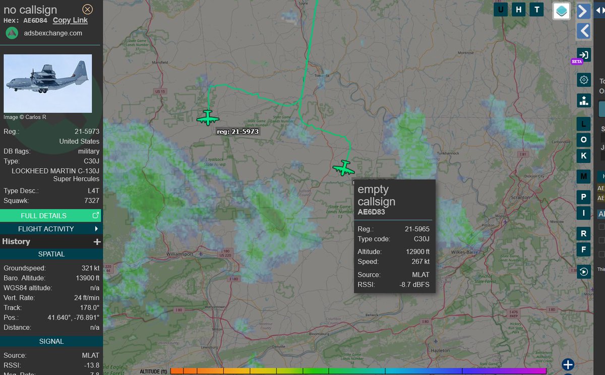 rjsincs's tweet photo. Interesting break for these #C130 #AE6D84 #AE6D83 https://t.co/PW8SzcmqkH