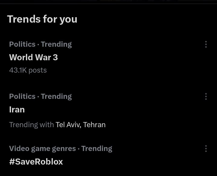 WohnWarston's tweet image. Iran bombed Roblox HQ a few minutes ago 💔 #SaveRoblox