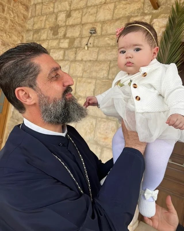 AFpost's tweet photo. Father Gregorius Saloum, of St. George’s Greek Orthodox Parish, reportedly killed in Israeli airstrike on Lebanon.

Follow: @AFpost https://t.co/k2VbpNG6ZD