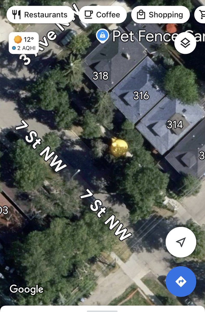 Google street maps taking photos of Sunnyside at its best! #yyc