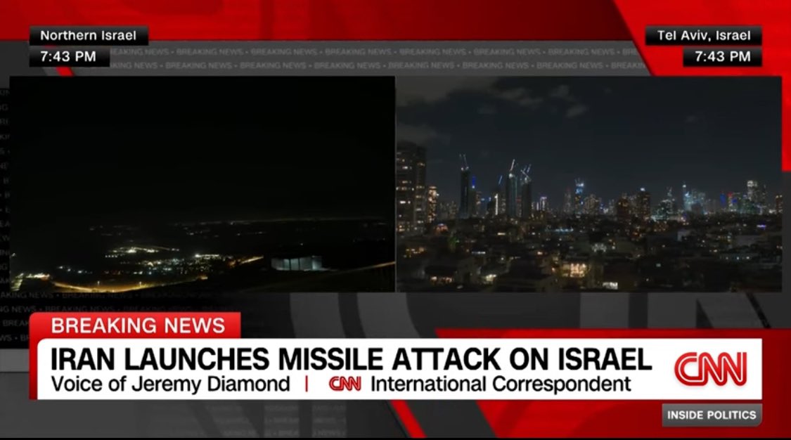 Israel hat Pizza bestellt. Iran liefert.