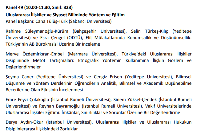 Sociology_TR_EU's tweet photo. Proje ekibimiz SİTD 3. Ulusal Siyaset Bilimi Kongre'sinde "Elit Mülakatlarında Konumsallık ve Düşünümsellik: Türkiye’nin AB Bürokrasisi Üzerine Bir İnceleme" ve "Evlilik Yoluyla Elitlik ve Siyasi Etki: Elit Statüsüne Kavramsal Bir Yaklaşım" başlıklı bildirilerini sunmuştur #sitd https://t.co/RXjq1Eisrl