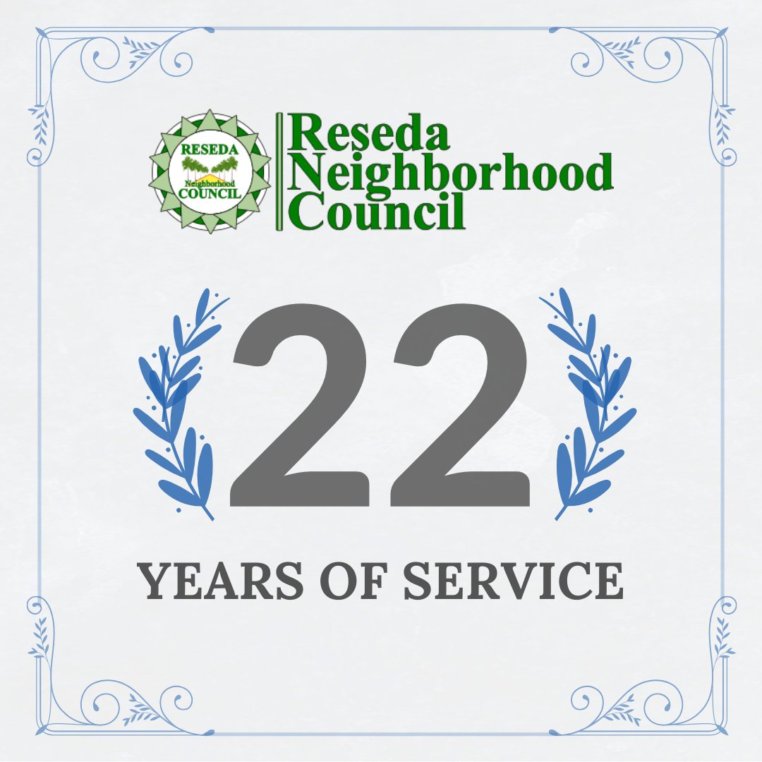 EmpowerLA's tweet photo. @WestLASawtelle @DelReyNeighbor @ArroyoSecoNC @ENCINONC Congratulations @Reseda_NC on 22 years of service! https://t.co/jCobVU6exe
