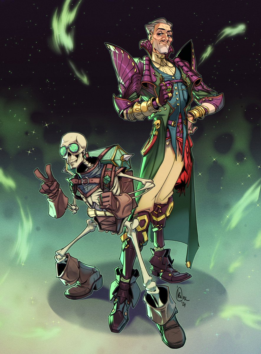 ufficiosulretro's tweet photo. ✨🪦  Emmrich &amp; Manfred 💀✨

#EmmrichVolkarin #Manfred #DragonAgeTheVeilguard https://t.co/xYGOmZvWeU