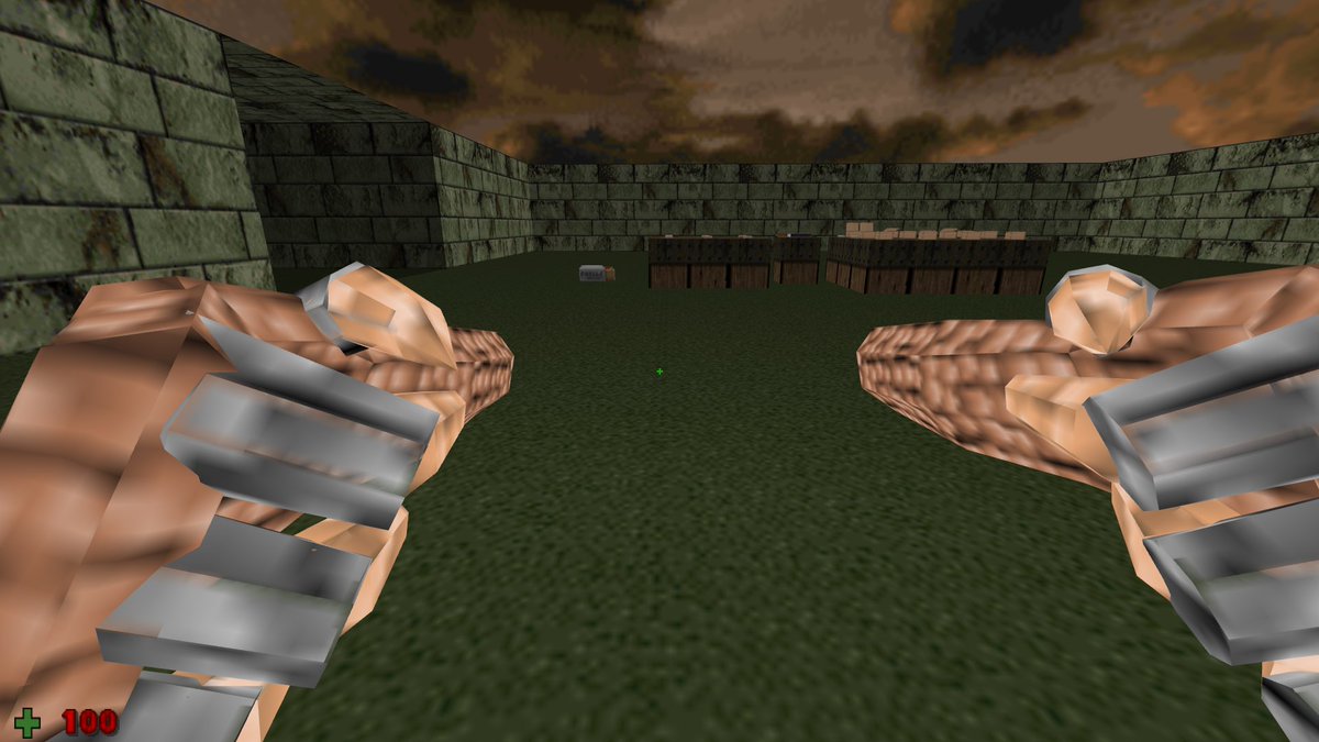 When you've set the wrong angle for your first person viewmodel...
#blockbench #vkdoom #lowpoly