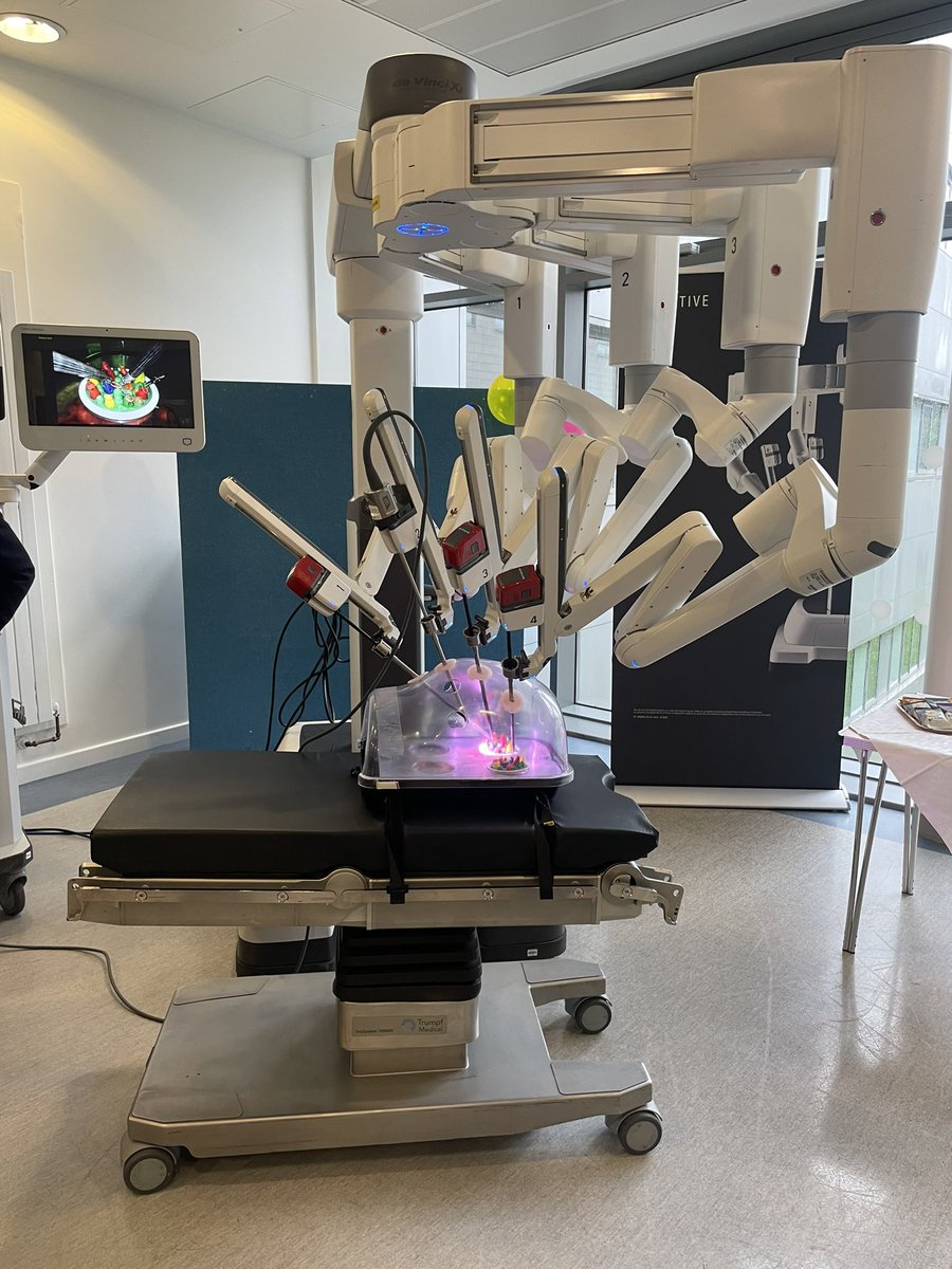 10 years of robotic surgery@UHCW. In awe of our consultants and their teams 
#ProudNED