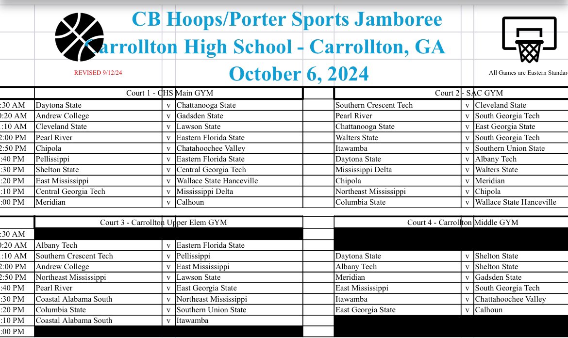 CoachCBlack's tweet photo. #CBHoops/ @PorterSports1 Womenโs JAM this SUNDAY in Carrollton,GA ๐ฅ
4 Year Coaches that have locked in for event ๐๐ฝ
North Florida
Bellarmine
New Mexico State
Belmont
Miami Ohio
Claflin
South Florida
UAB
Jacksonville State
Join Them: https://t.co/VLQ5ah4buY https://t.co/dXD0cBGYWg