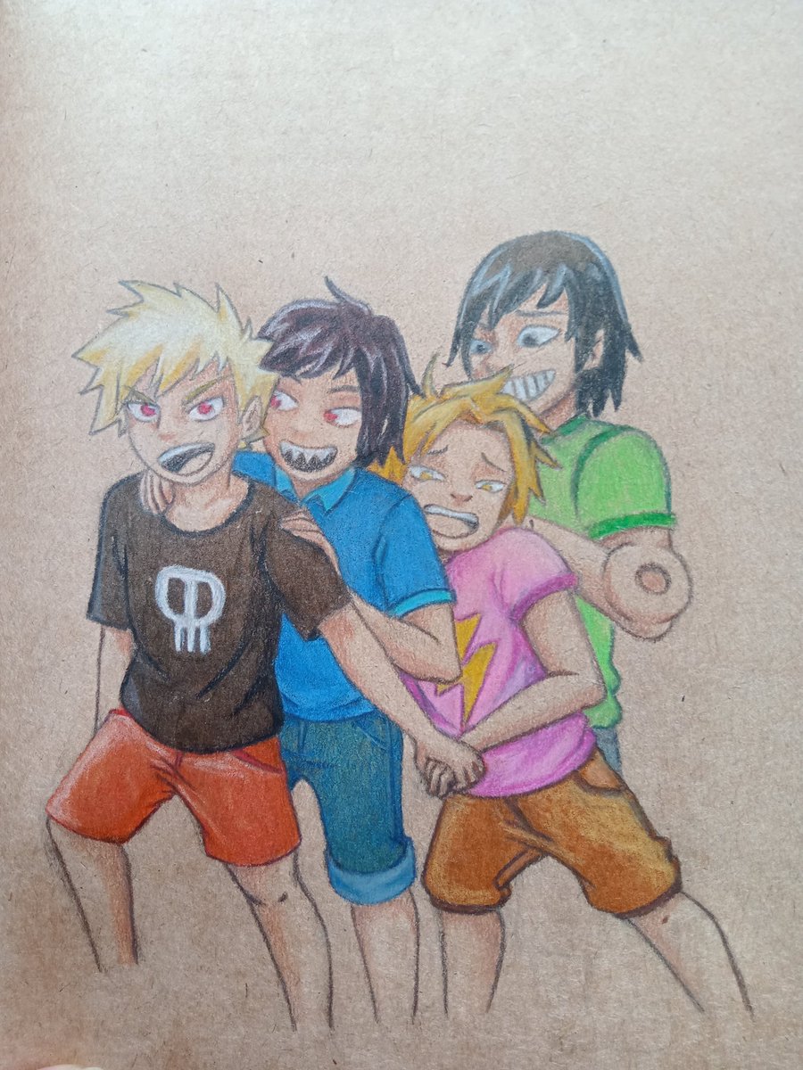 ApairofiriStuff's tweet photo. Day 1: Kids
#myherotober2024 #mha #bnha #bakusquad

(Aris found this event with our new obsession so we're gonna try it!) https://t.co/D50BdtShX9