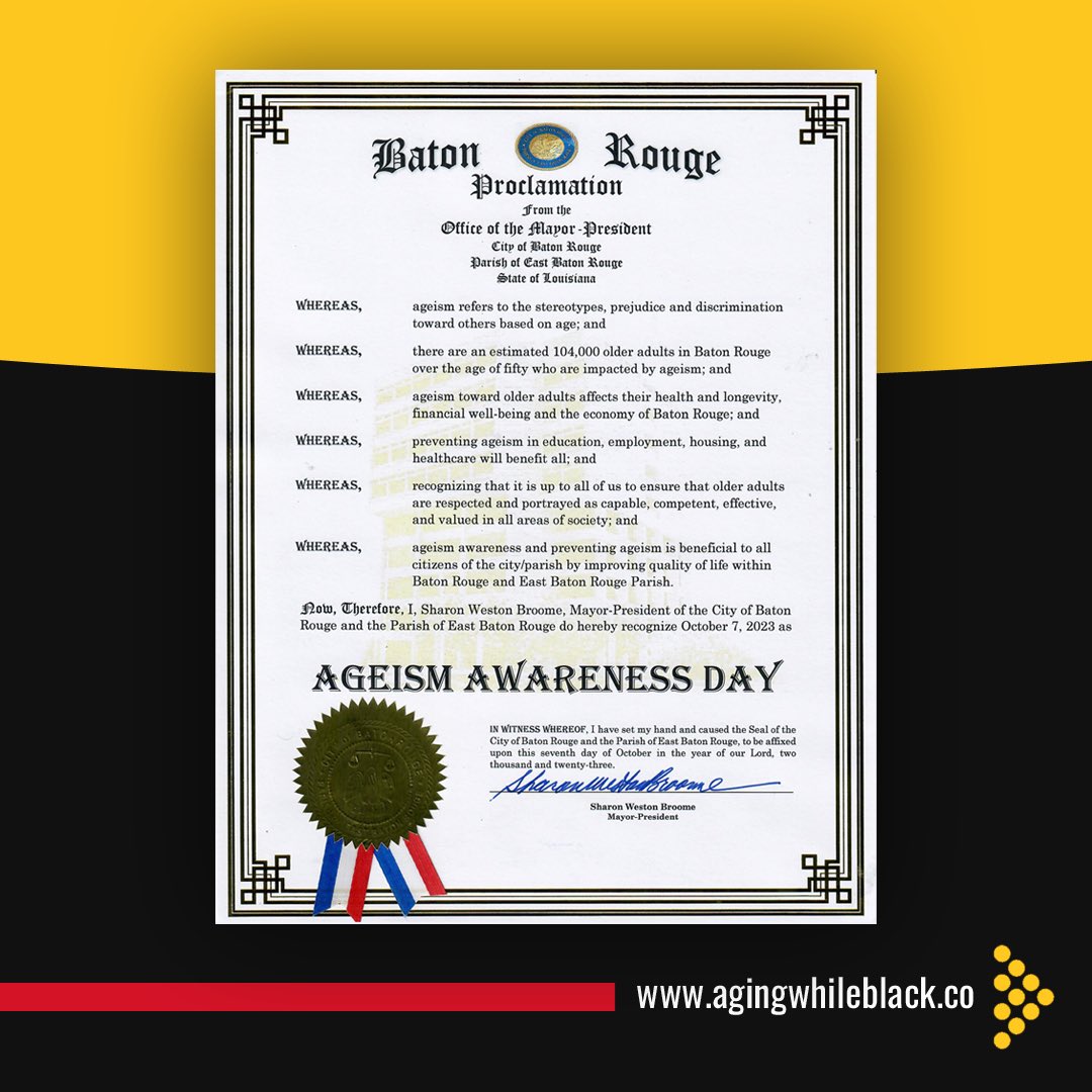 Aging While Black tweet media