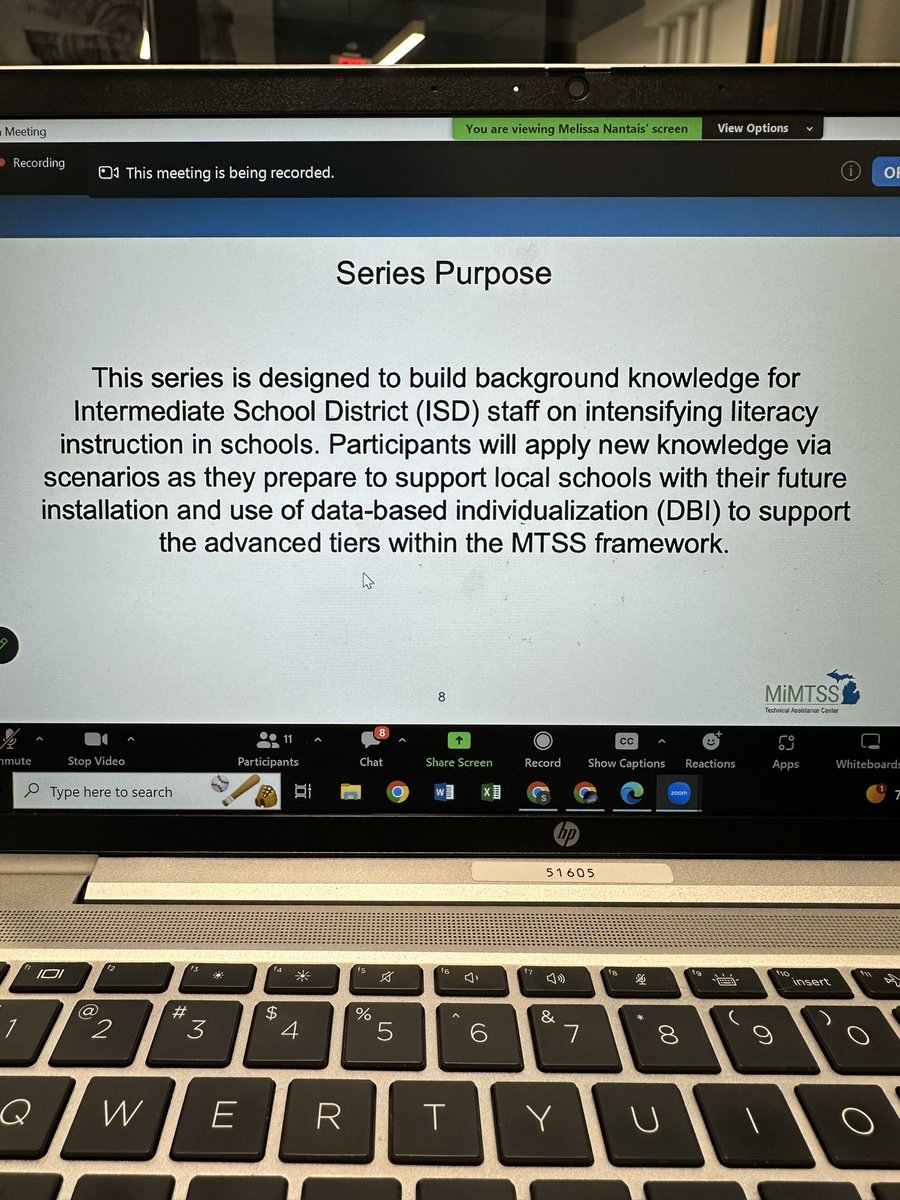 stacy_darrow's tweet image. Another fantastic session with @MiMTSSTACenter Thank you, Melissa, for providing such relevant learning. #mtss #intensification #dbi
