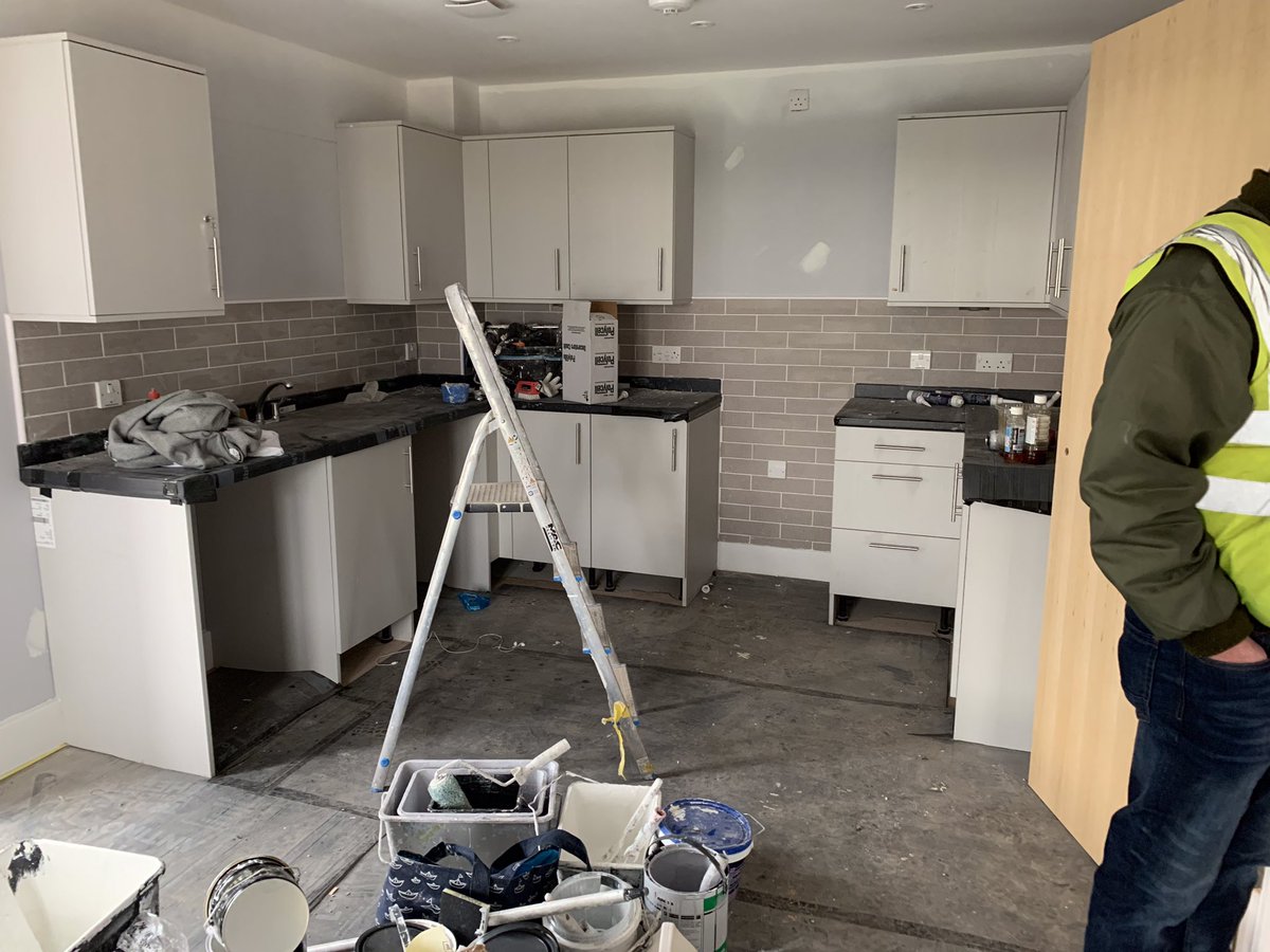Last night at our Council meeting I was asked for figures about homelessness in the Vale. Here are the challenging figures. Today I visited two of our nearly complete developments in Barry. Superb specification in these homes.