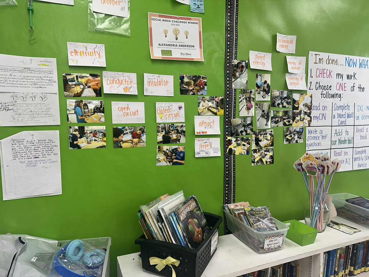 Eventually I’ll remember the color coordinated rubrics I’ve copied for students’ short responses 🤣 … until then, personalized feedback on sticky notes will have to do! 👍🏼

♥️ seeing students modify their thinking w/ new learning after the lesson!

<a href="/WeAreHAEST/">HAEST</a> <a href="/HCPSElemScience/">HCPSElemScience</a>