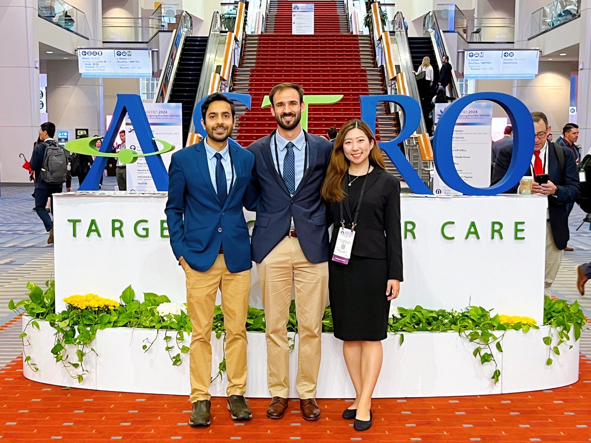 yoonsunjee's tweet photo. Proud to present my research at #ASTRO2024 along with my co-residents! #HenryFord https://t.co/YU6vpvD1Ta