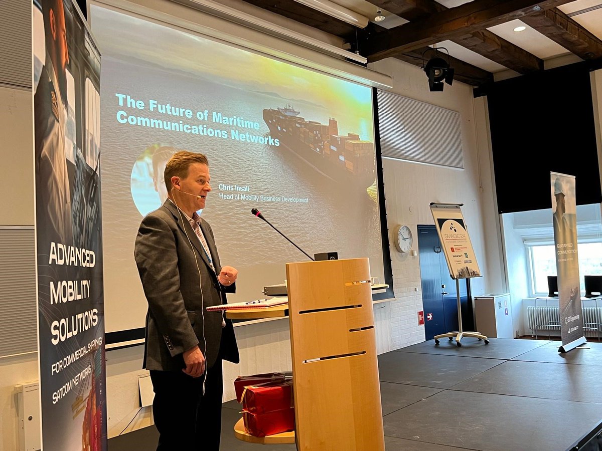 iDirect's tweet photo. We're at #SMAGIC!
During @MaritimeSmart's 2nd annual event, ST Engineering iDirect held an innovation workshop on our market-leading solutions in maritime and Intuition - our advanced satellite ground system. Click through for our highlights from today!
#STEngineering https://t.co/FazY3MMIrC