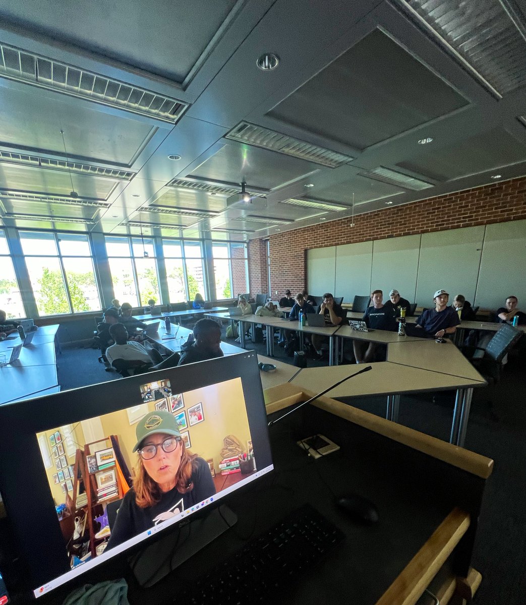 Wayne Drehs (@w_drehs) on Twitter photo A huge thank you to my former ESPN teammate <a href="/JulieFoudy/">Julie Foudy</a> for joining my <a href="/UIOWA_SJMC/">UIowa SJMC</a> History of College Athletics class today to talk Title IX, the future of women’s sports and “being a great human.” Thanks Julie!!!! A huge thank you to my former ESPN teammate <a href="/JulieFoudy/">Julie Foudy</a> for joining my <a href="/UIOWA_SJMC/">UIowa SJMC</a> History of College Athletics class today to talk Title IX, the future of women’s sports and “being a great human.” Thanks Julie!!!!