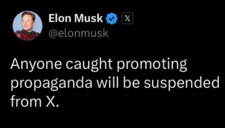 Crazy people for propaganda…
Already forgotten Stormy Daniels? Not suspended yet, <a href="/elonmusk/">Elon Musk</a> ?

<a href="/realDonaldTrump/">Donald J. Trump</a>