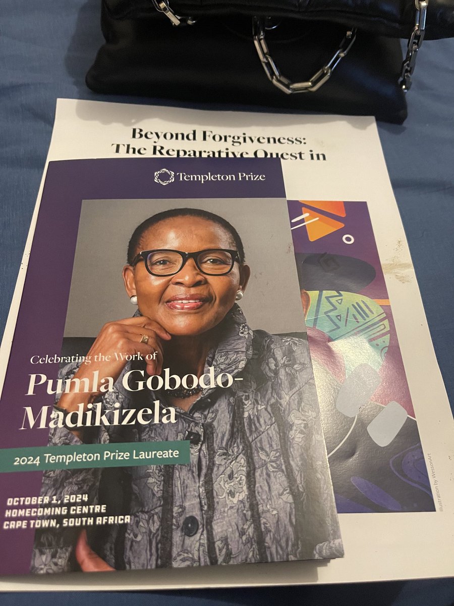Celebrating Prof Pumla Gobodo Madikizela, what a beautiful event. 2024 Templeton Prize Laureate 💜