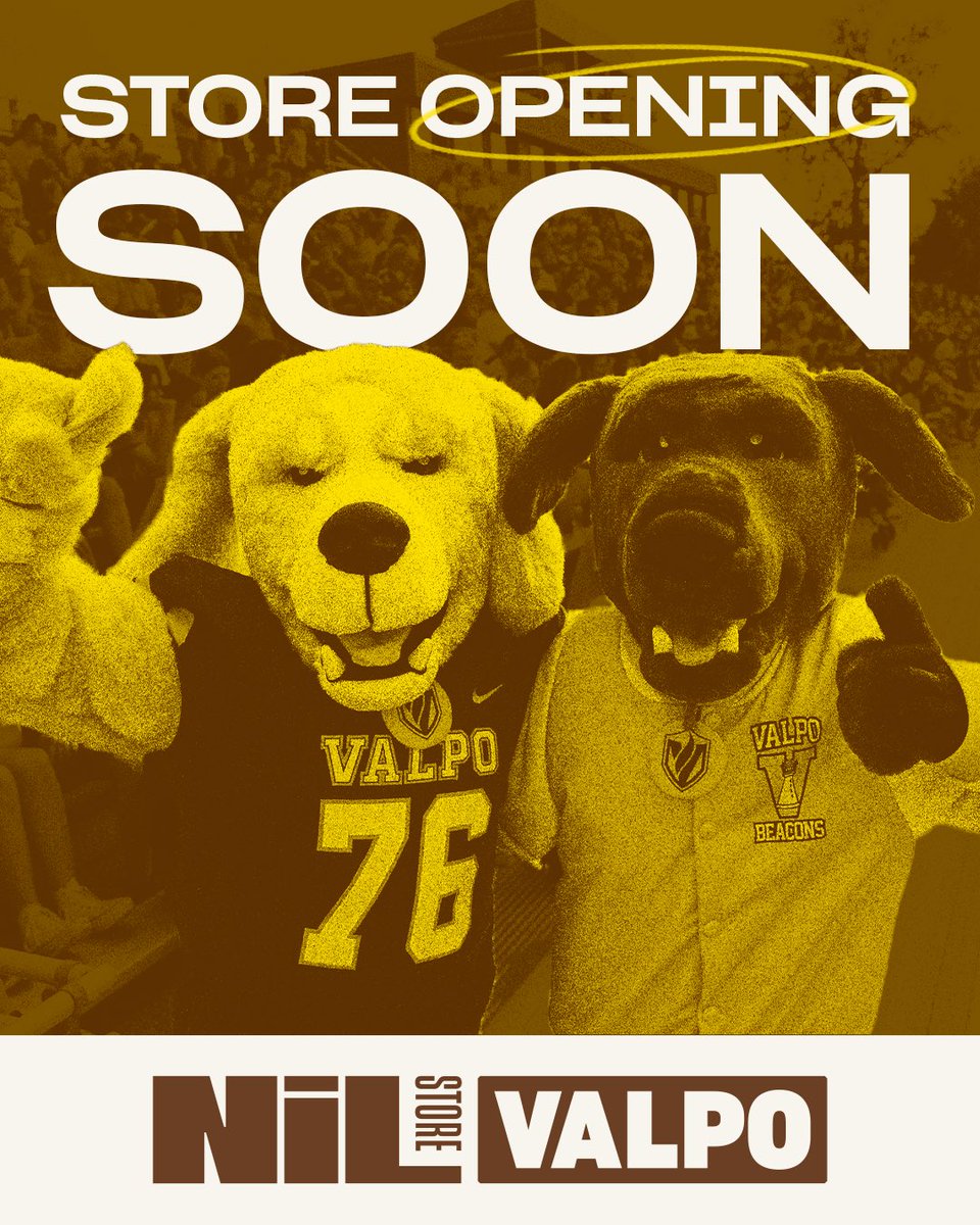 The Valpo NIL Store is coming soon! 

Stay tuned for officially licensed apparel products supporting your favorite athletes! 

Powered by <a href="/nil_store/">The NIL Store</a>, we’ll be there to support every great <a href="/valpoathletics/">Valpo Athletics</a> moment and the athletes that make them happen!