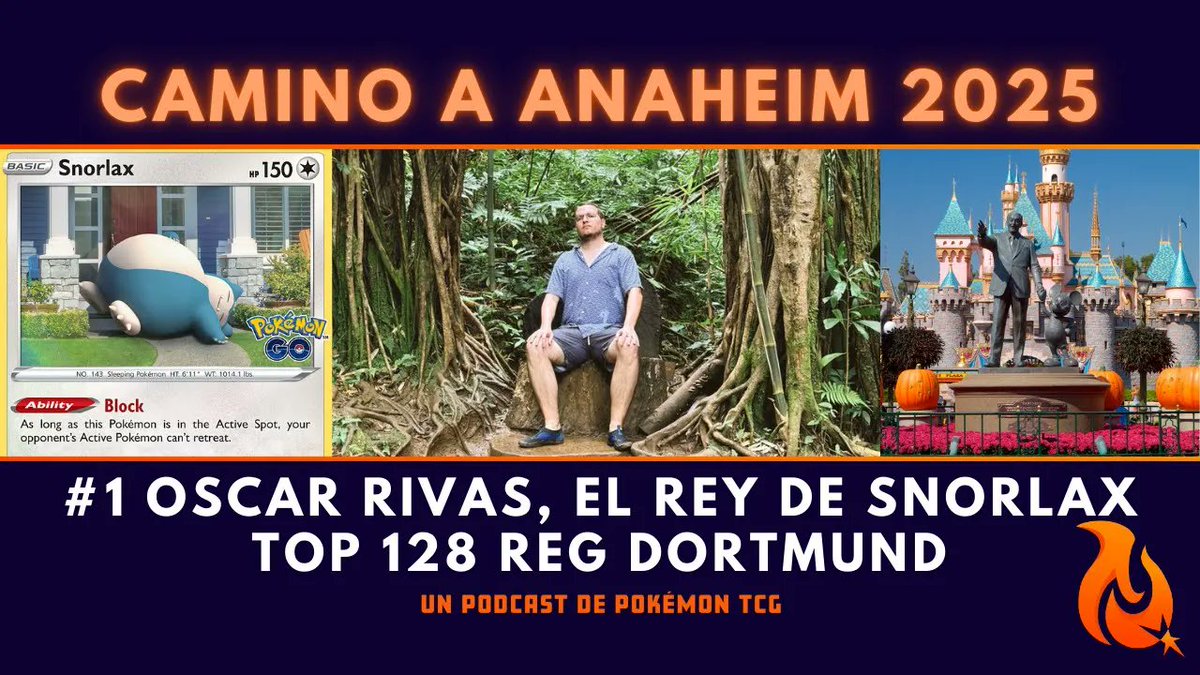 Torre Quemada | Un Pódcast de Pokémon TCG (@torrequemadatcg) on Twitter photo El Rey de Snorlax - Oscar Rivas - TOP 128 REG Dortmund | Camino a Anaheim 🔥🎤#1 <a href="/RivasTCG/">Oscar Rivas</a> El Rey de Snorlax - Oscar Rivas - TOP 128 REG Dortmund | Camino a Anaheim 🔥🎤#1 <a href="/RivasTCG/">Oscar Rivas</a>