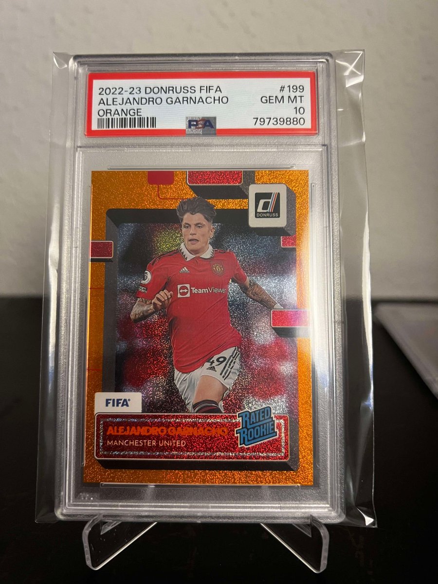 Alejandro Garnacho orange rated rookie psa 10 in pc
#Garnacho #United #Sportscard