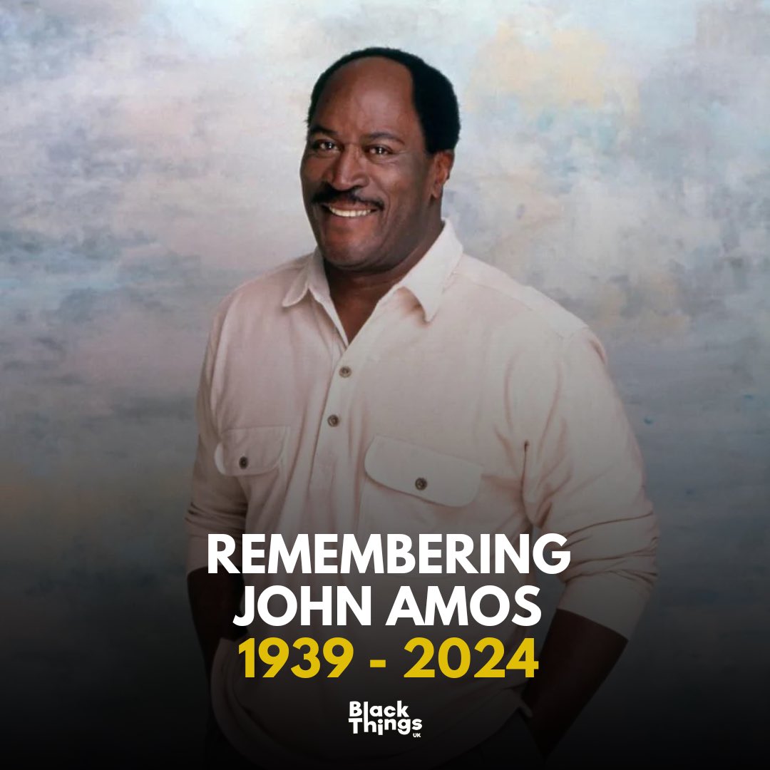 Remembering John Amos 🙏🏾🤍

Legendary actor John Amos, best known for his roles in Roots, Good Times, and Coming to America, has sadly passed away at the age of 84.