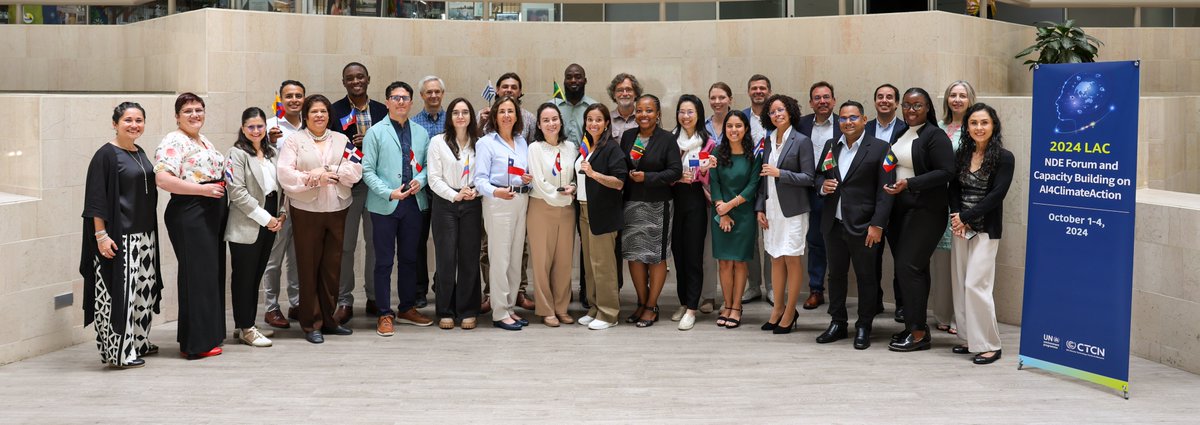 UN Climate Technology Centre and Network (CTCN) (@unfccc_ctcn) on Twitter photo #ClimateTech & digital tools are game changers in the fight against #ClimateChange.As the NDE Forum & #AI4ClimateAction Capacity Building Programme starts today in 🇨🇷, co-hosted in 🤝 w/ <a href="/CRMinae/">Ministerio de Ambiente y Energía de Costa Rica</a> & <a href="/UNFCCC/">UN Climate Change</a>, we're building global #tech capacity to drive smarter climate solutions. #ClimateTech & digital tools are game changers in the fight against #ClimateChange.As the NDE Forum & #AI4ClimateAction Capacity Building Programme starts today in 🇨🇷, co-hosted in 🤝 w/ <a href="/CRMinae/">Ministerio de Ambiente y Energía de Costa Rica</a> & <a href="/UNFCCC/">UN Climate Change</a>, we're building global #tech capacity to drive smarter climate solutions.