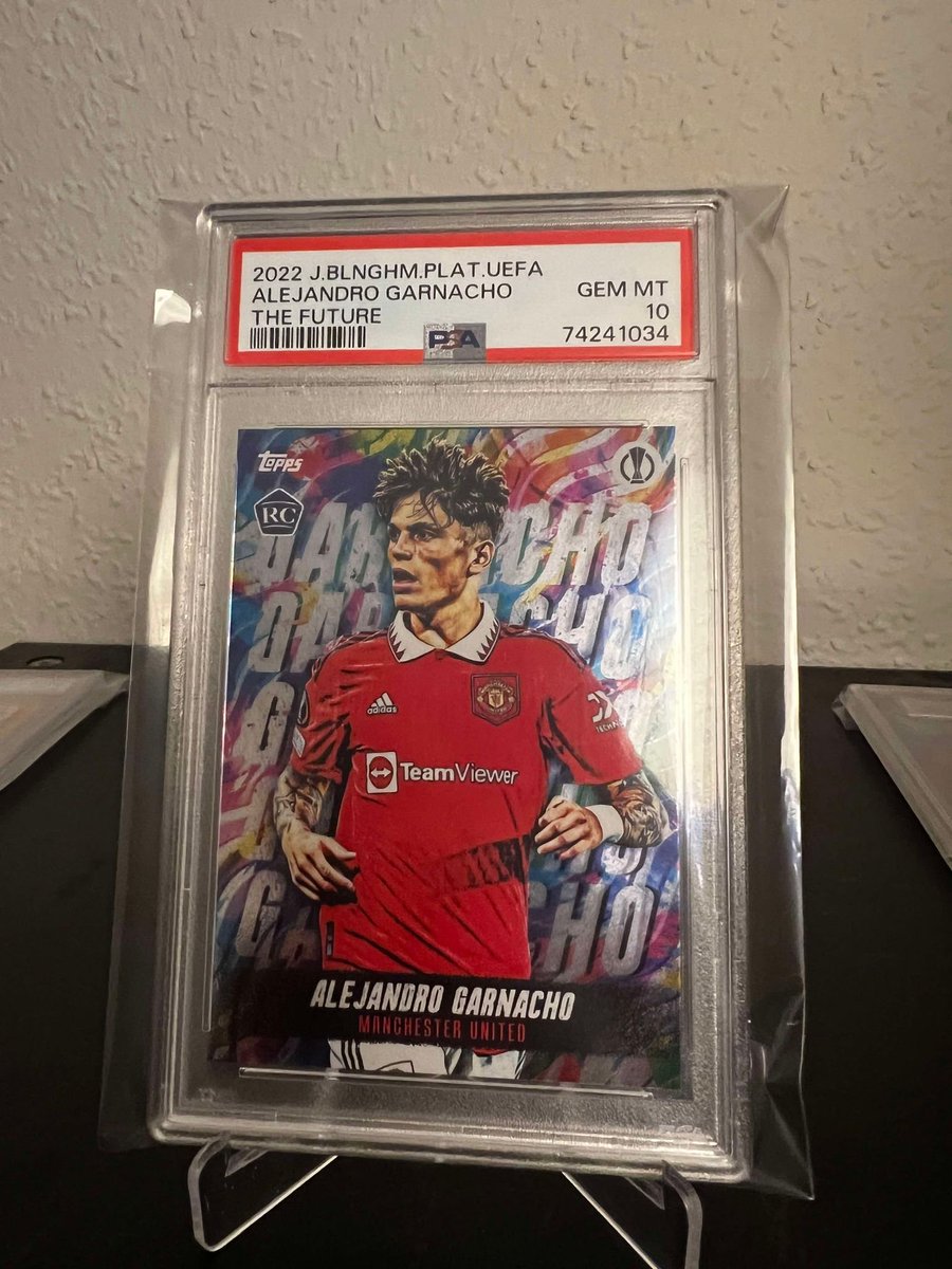 Alejandro Garnacho the future rc PSA 10 in pc
#Garnacho #United #Sportscard
