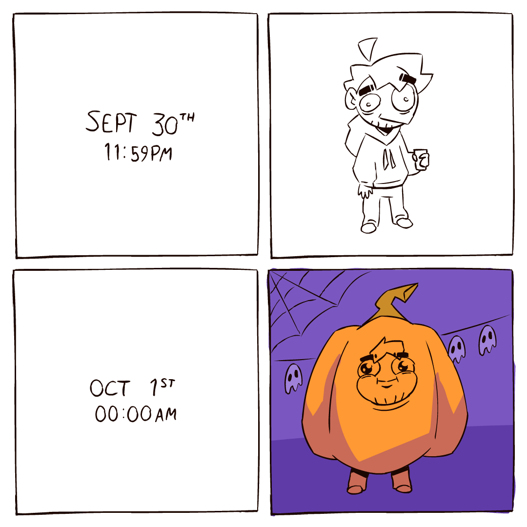 JumperJraws's tweet photo. It's like Halloween or something idk https://t.co/JFIJM31LbS
