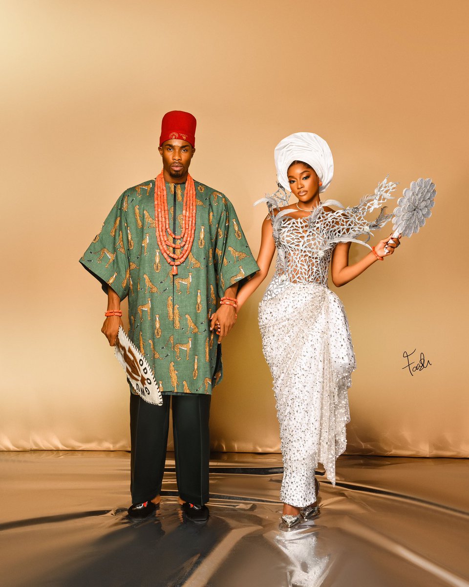 AssistantEbukaa's tweet photo. Neo x Beauty 🔥🔥
It’s giving traditional marriage
#BBNaija https://t.co/W6XWjqafF7