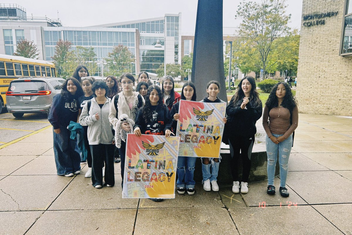 Ms_P_Counselor's tweet photo. Best day at the Latina Legacy Jr Conference! https://t.co/wg0ukdL9Zs