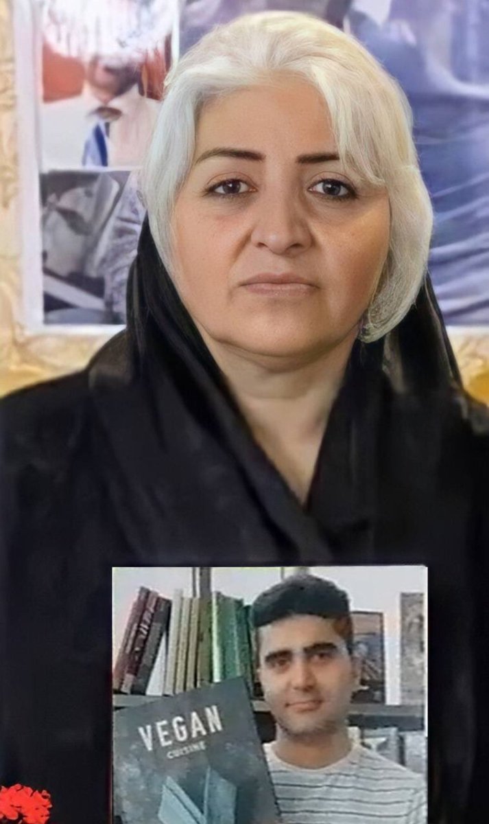 PersecArchive's tweet image. In December 2019, 27-year-old protester Pouya Bakhtiari&apos;s mother, Nahid Shirpisheh, faced unimaginable brutality after her son was killed by Iranian security forces during the protests against the regime. Nahid, who was openly grieving her son&apos;s loss, was arrested multiple times…