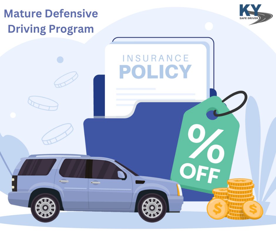 Contact us today about an insurance discount course 502-699-2295 or kentuckysafedriver.com