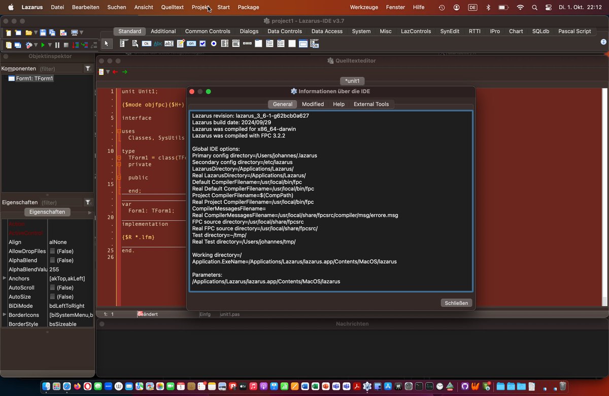 SciPasTips's tweet image. #Lazarus IDE 3.6 released.
#Pascal programming | #Object_Pascal
forum.lazarus.freepascal.org/index.php?topi…